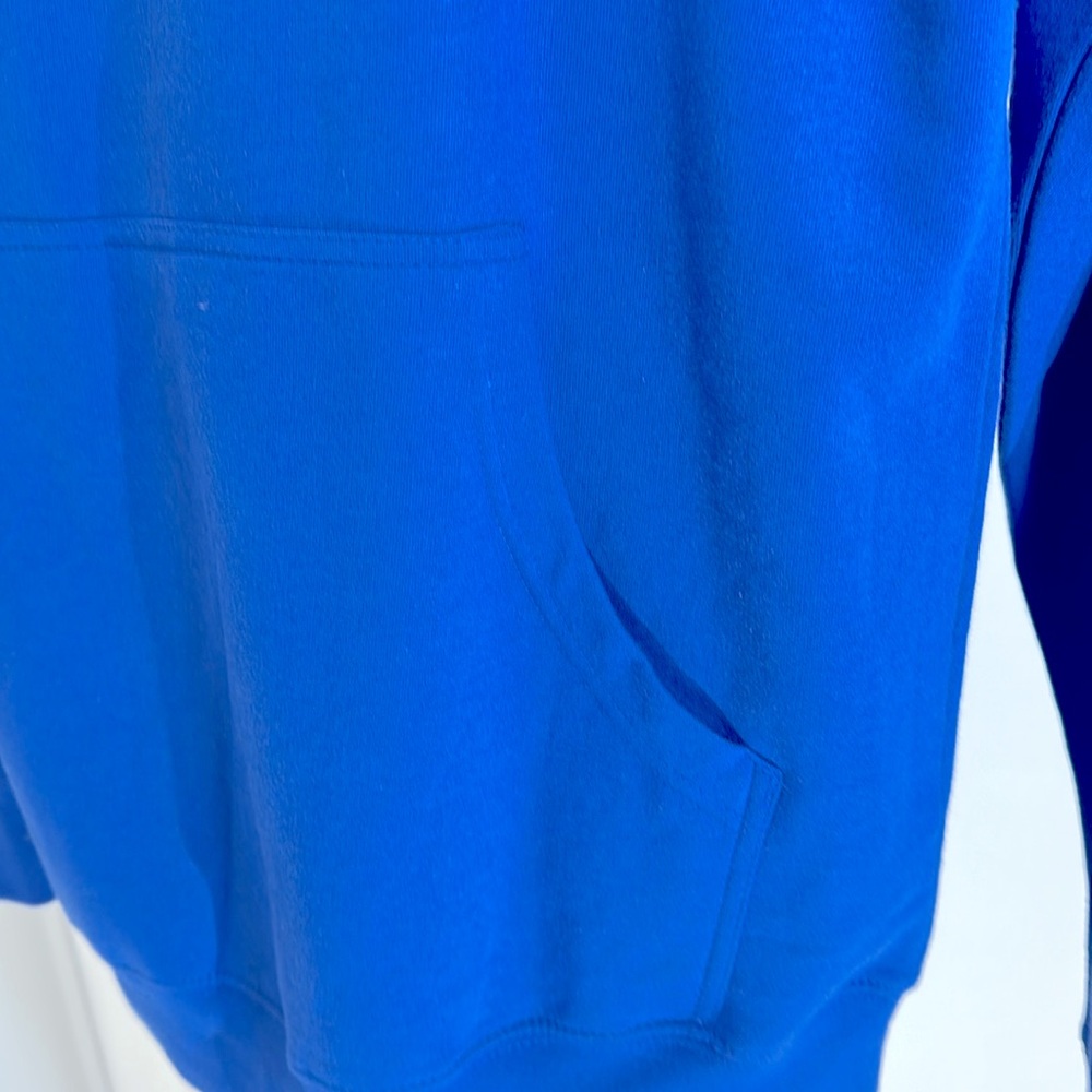Champion Streetwear Thermal-Fit Fleece Blue Hoodie M NWOT - Picture 9 of 11